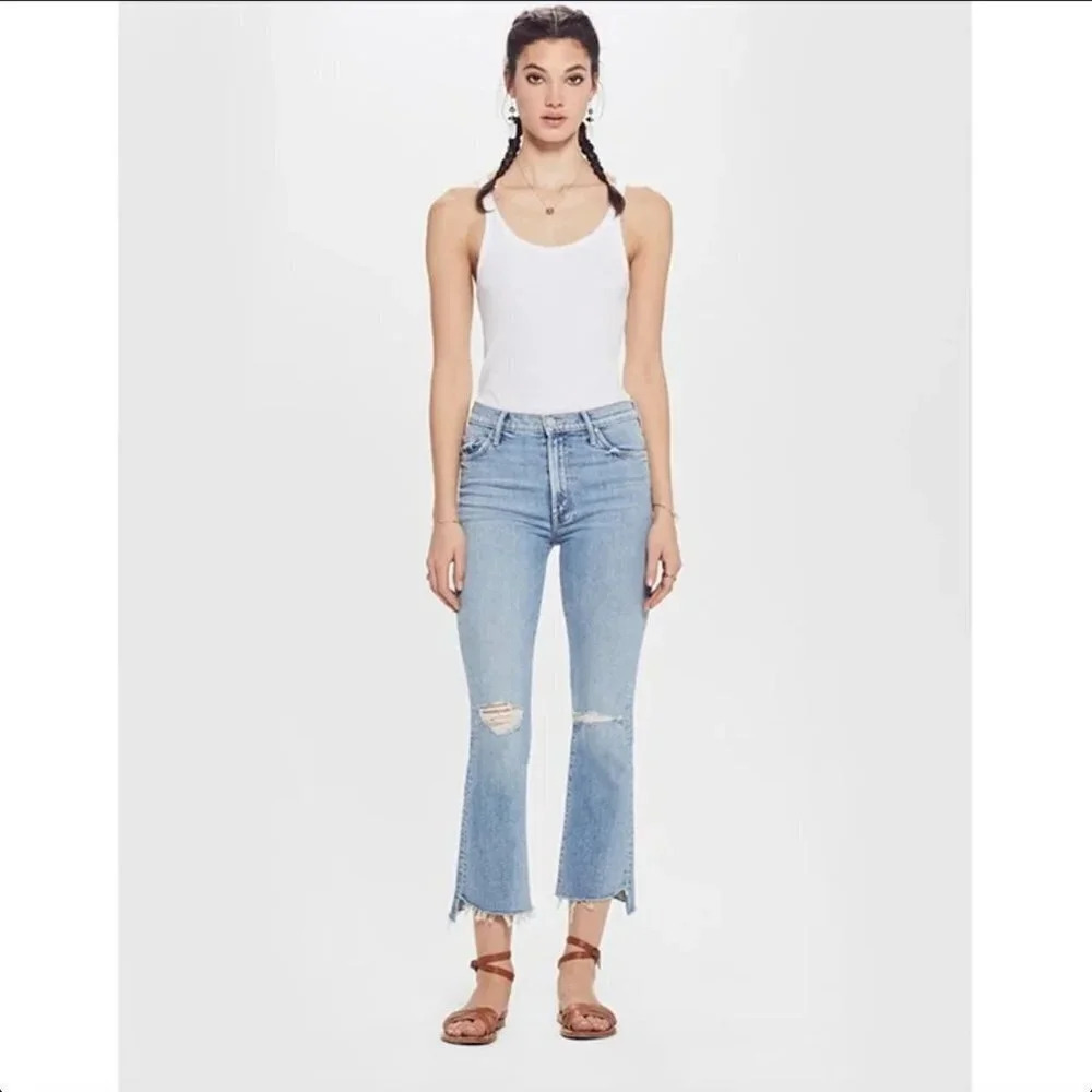 MOTHER Superior | The Insider Crop Step Fray in Problem With Miracles - Size 26